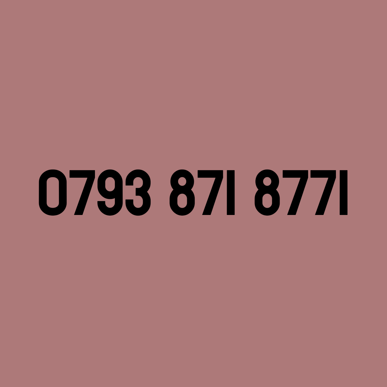 *£39* - 0793 871 8771