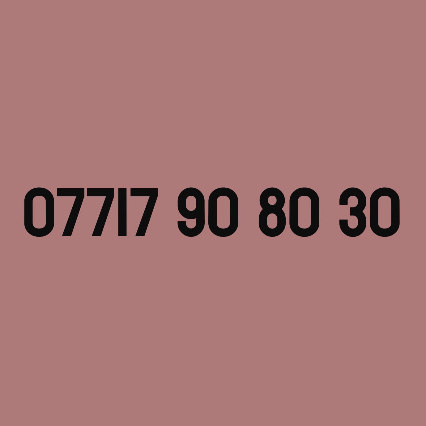 *£39* - 07717 90 80 30