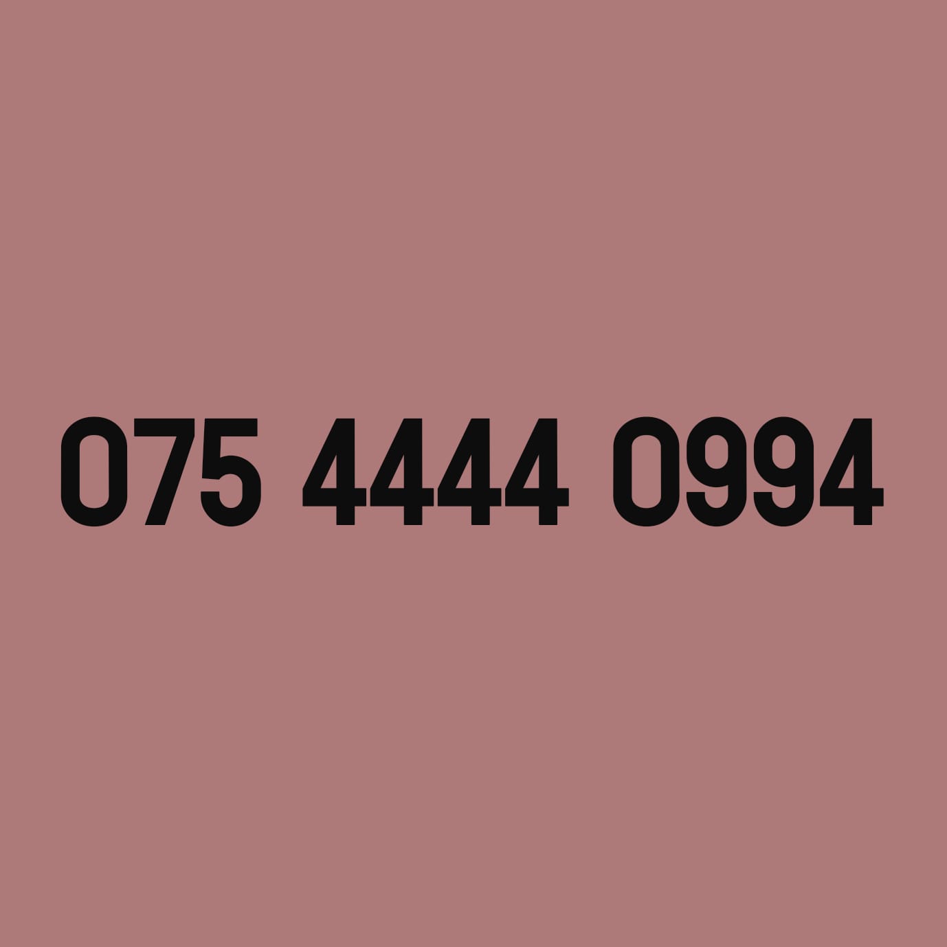 *£99* - 075 4444 0994