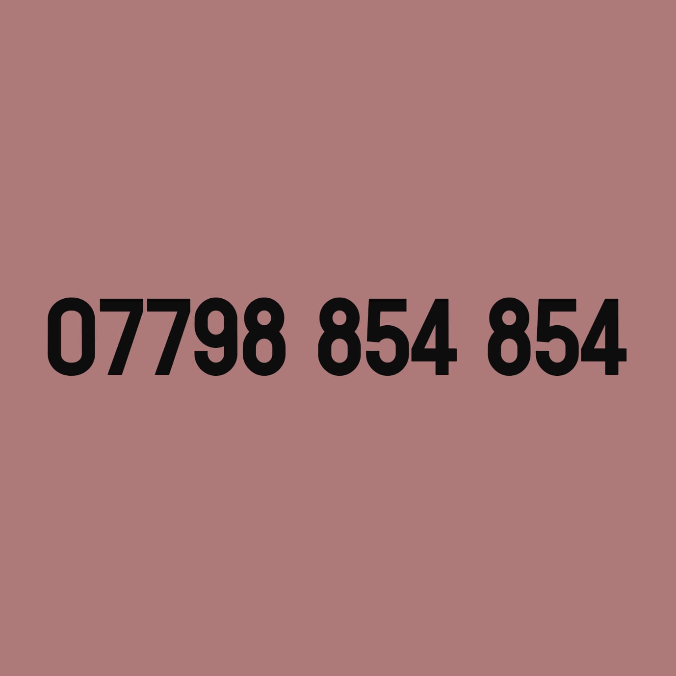 *£69* - 07798 854 854
