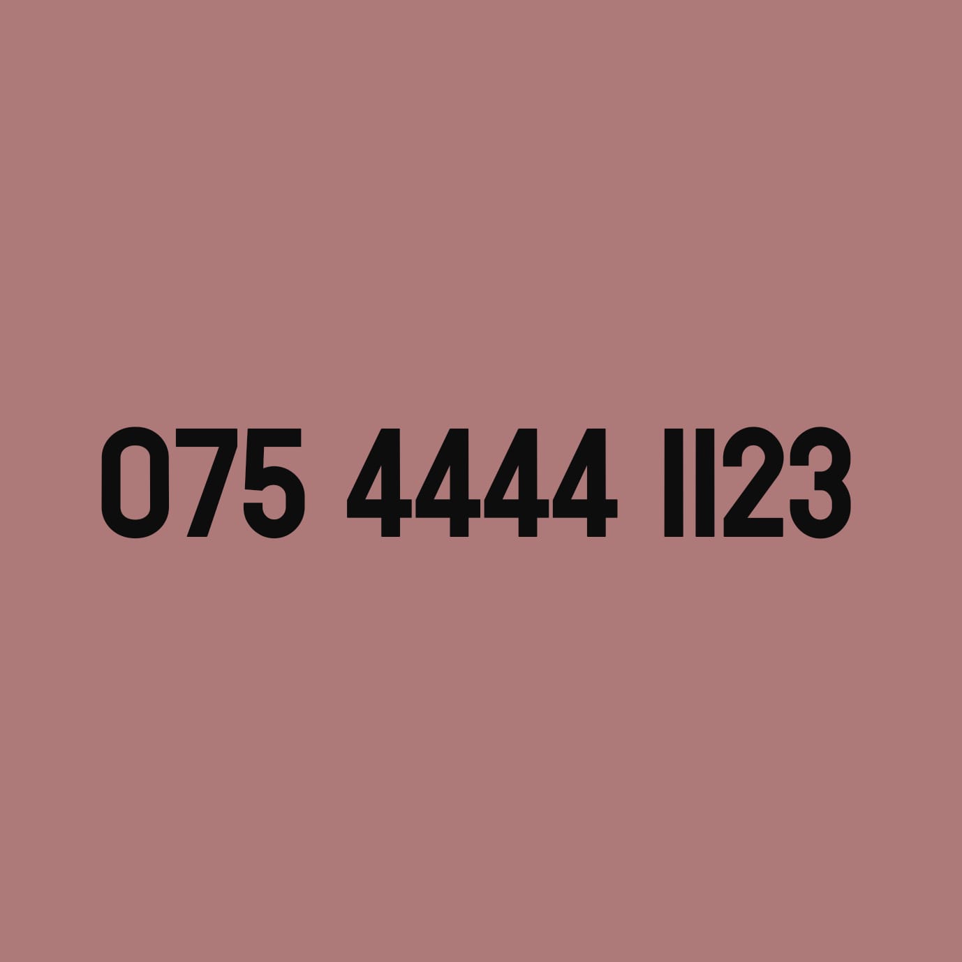 £199 - 075 4444 1123
