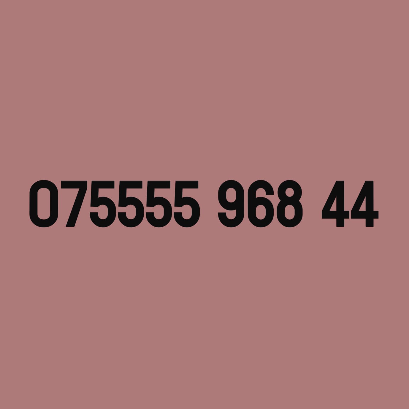 *£39* - 075555 968 44