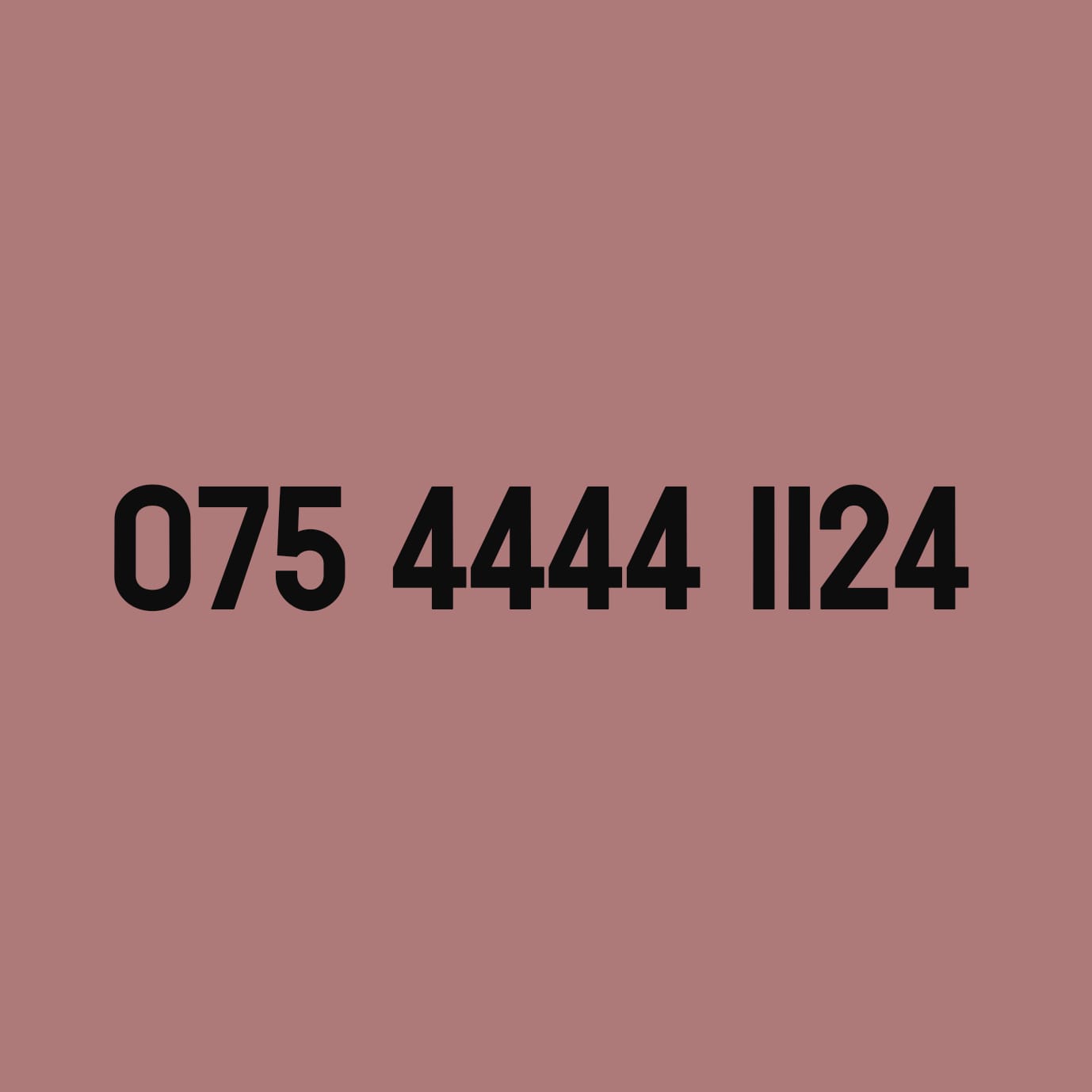 £159 - 075 4444 1124
