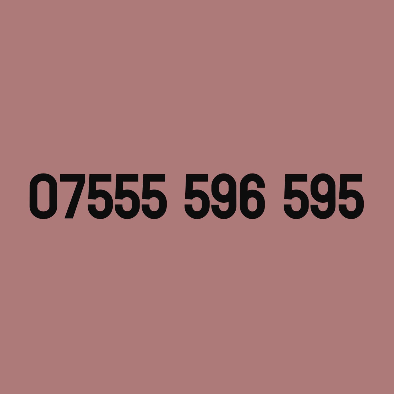 *Sale* 07555 596 595