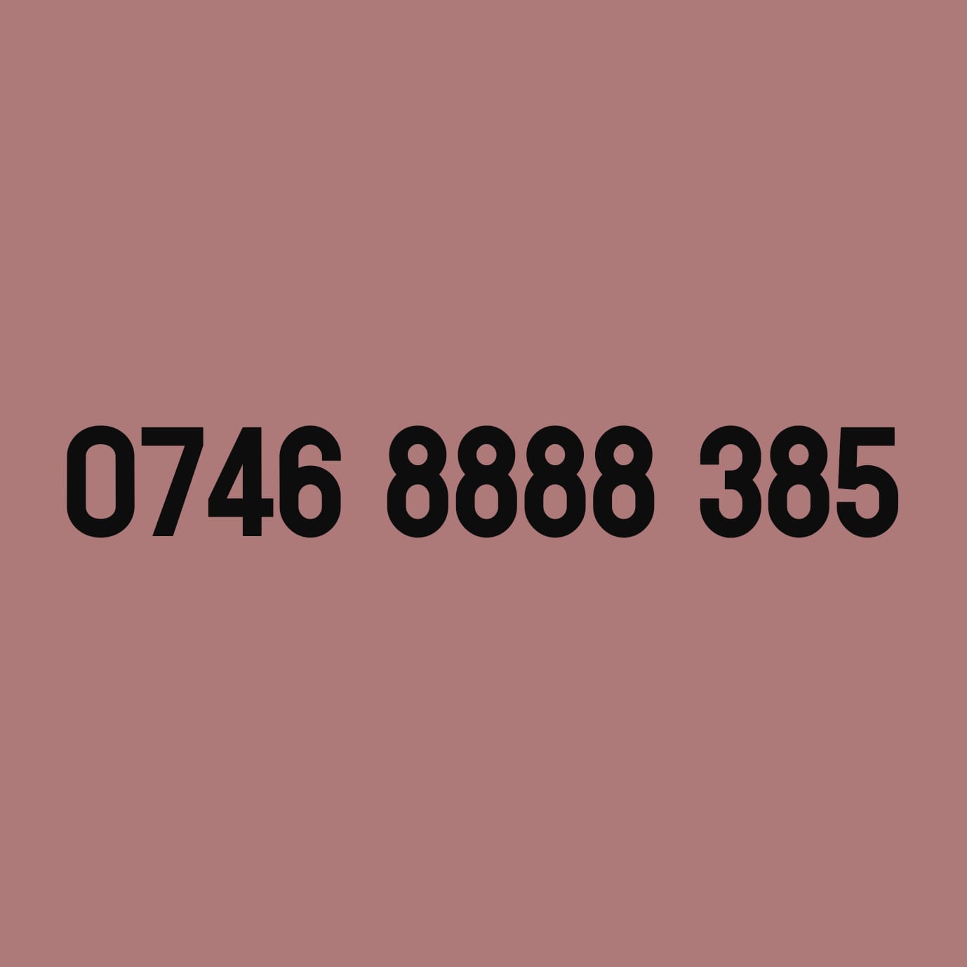 *£59* - 0746 8888 385