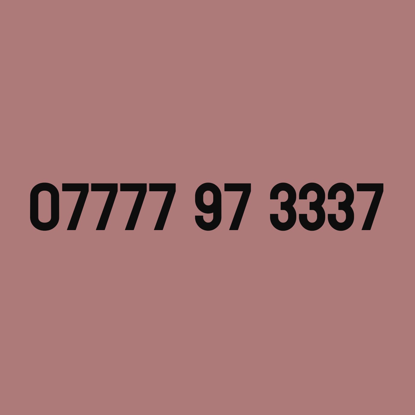 £199 - 0777797 3337
