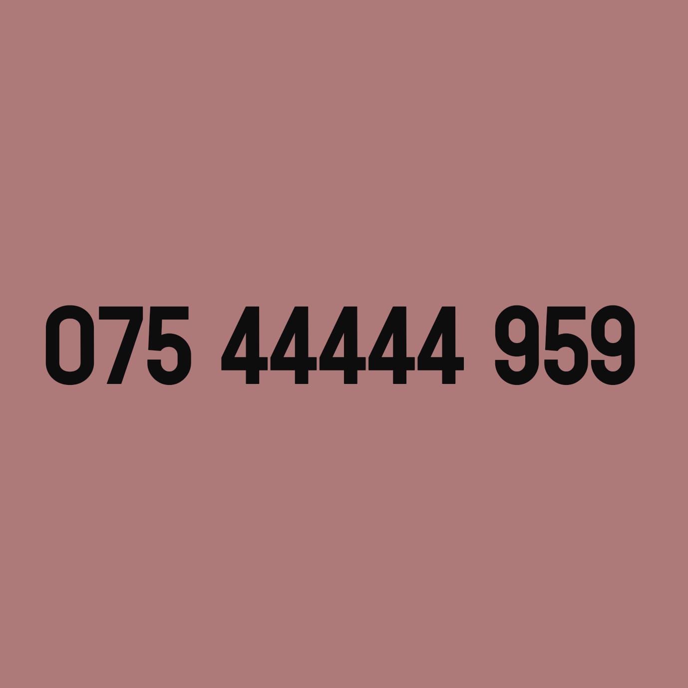 £129 - 075 44444 959