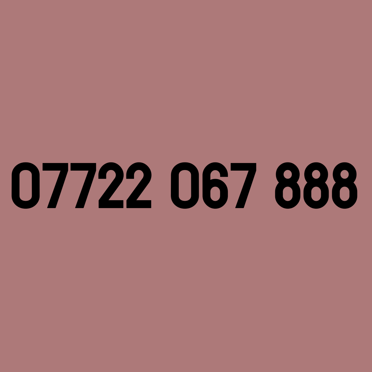 *£59* - 07722 067 888