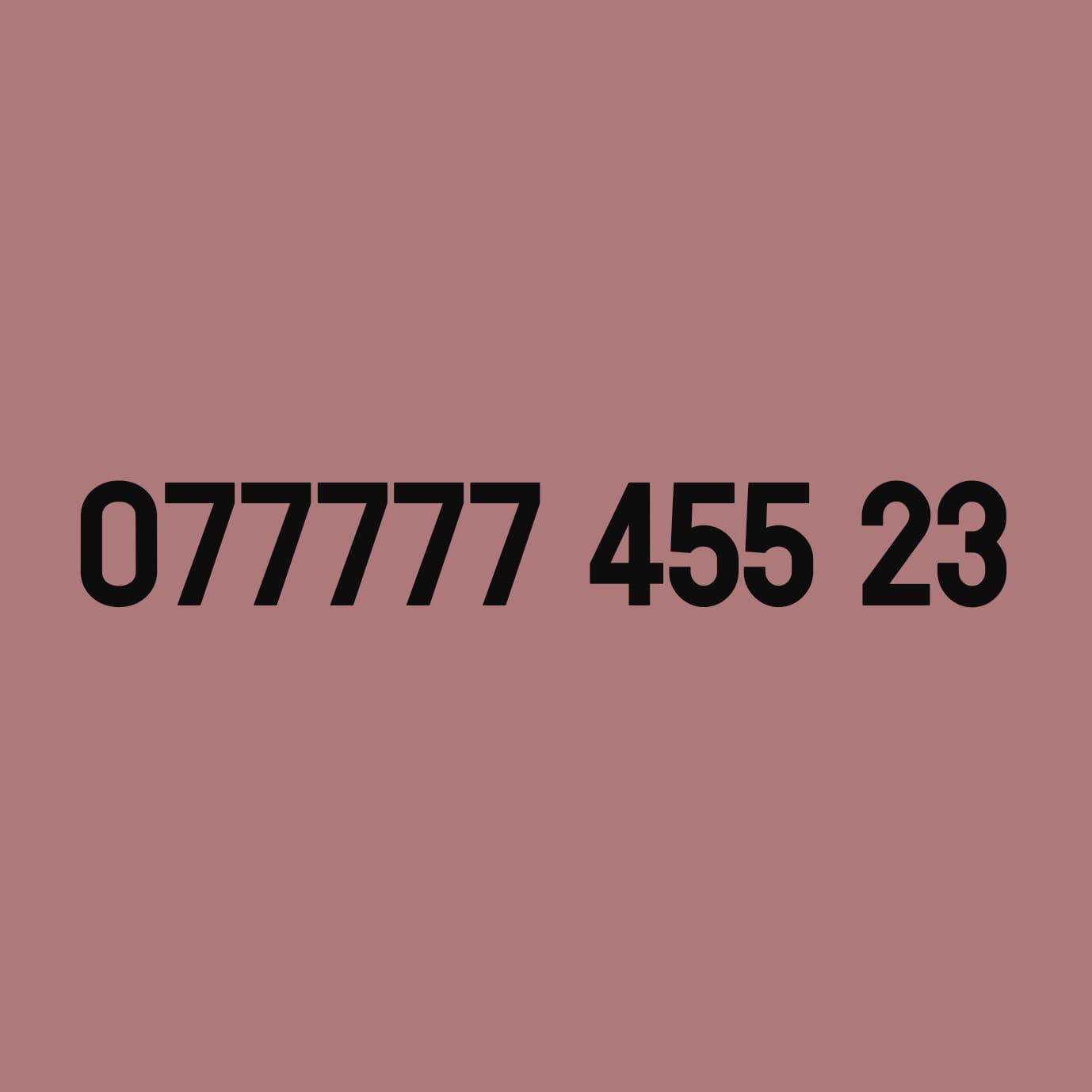 *£49* - 077777 455 23