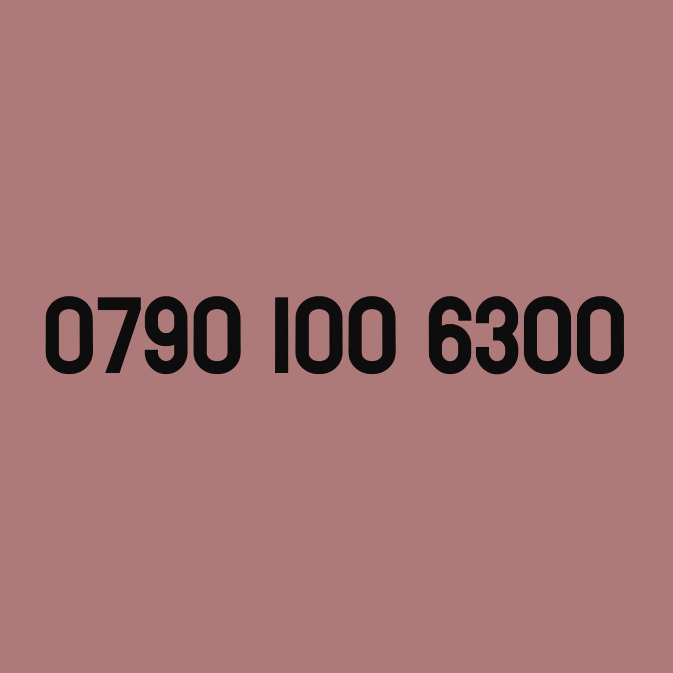 *£49* - 0790 100 6300