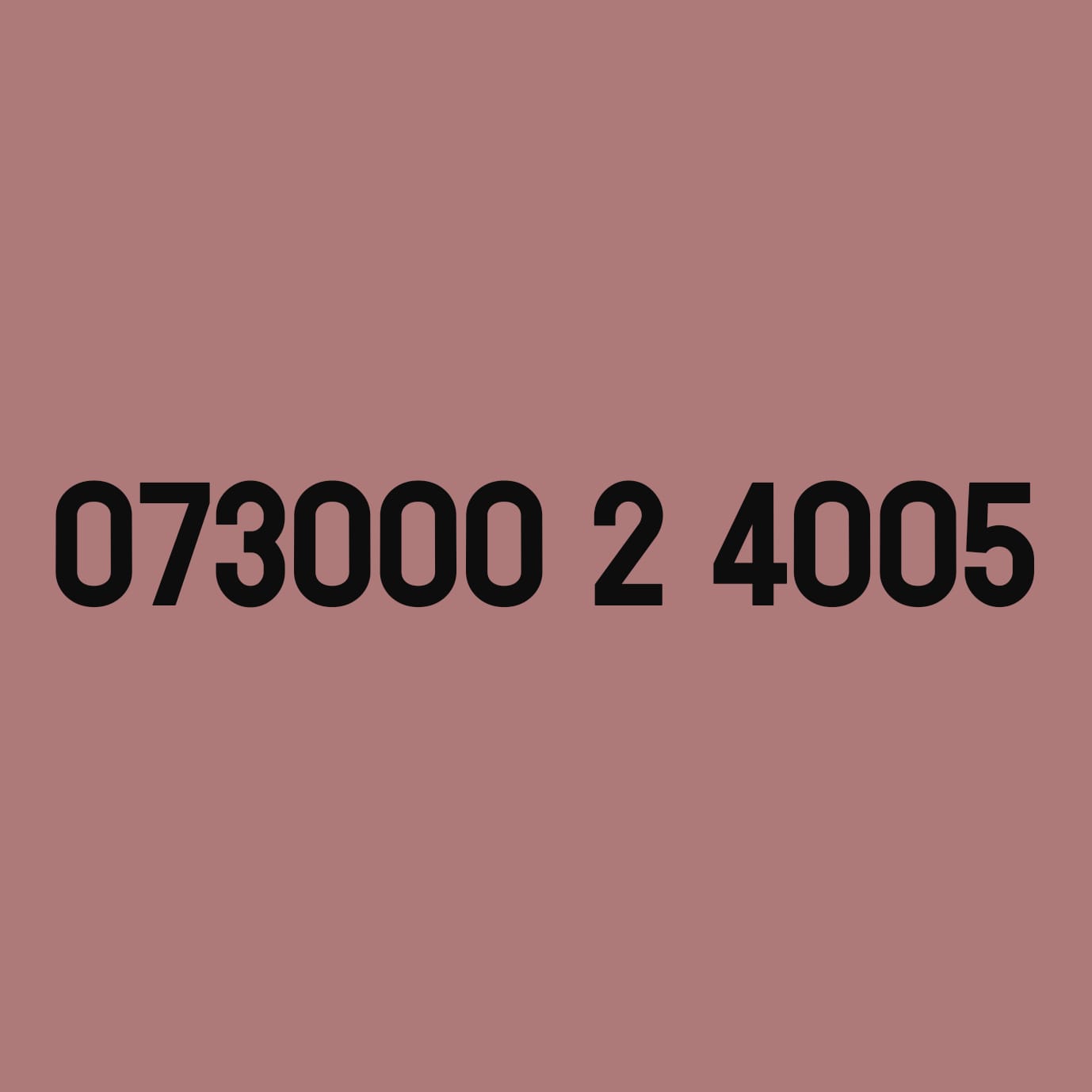*£49* - 073000 2 4005