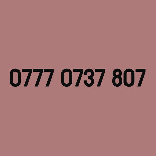 *£39* - 0777 0737 807