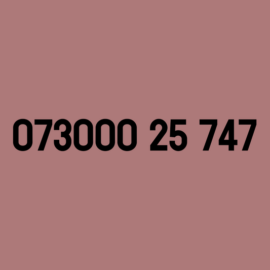 *£29* - 073000 25 747