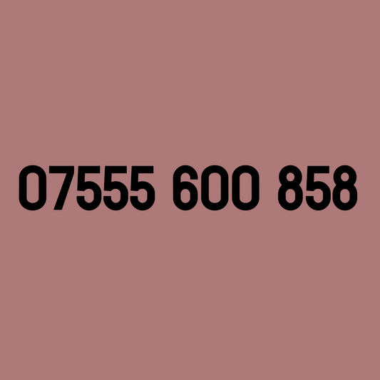 *£29* - 07555 600 858
