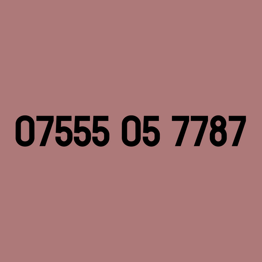 *£19* - 07555 05 7787