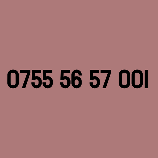 *£39* - 0755 56 57 001