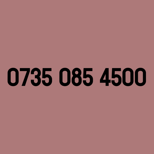 *£19* - 0735 085 4500