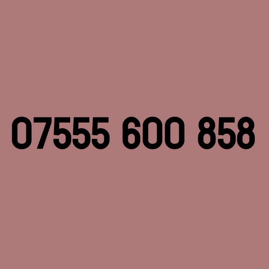 *£29* - 07555 600 858